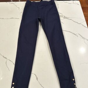 Girls navy blue dress pants;  Hope & Henry brand, size 10